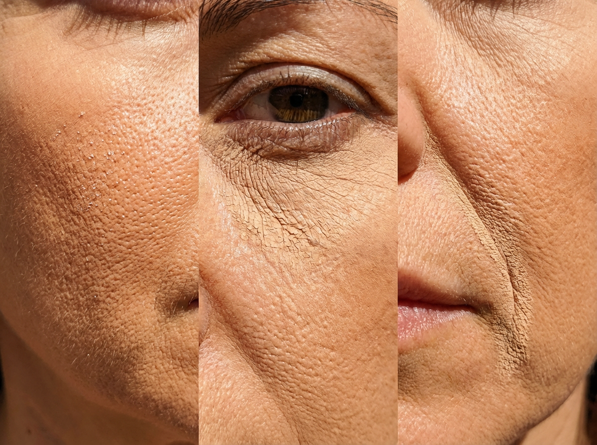 WaterBlur Hydrating Blur Setting Powder applied on real skin